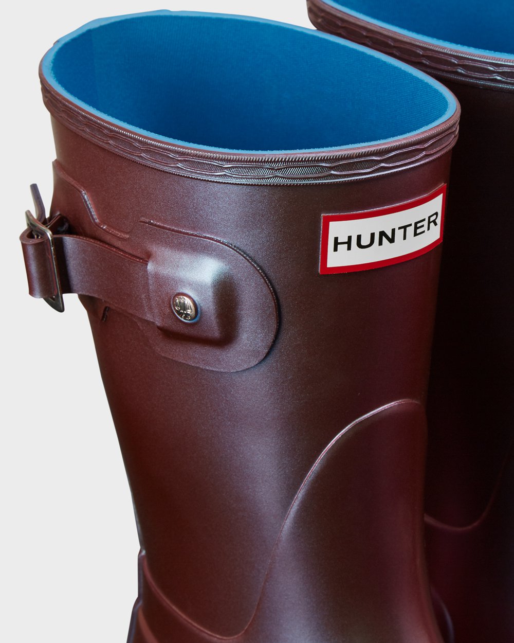 Women Hunter Original Nebula | Short Rain Boots Blue | NZ-89574-XAEZ